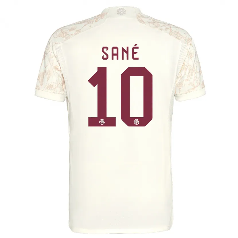 Danxen Niño Camiseta Leroy Sané #10 Blanquecino Equipación Tercera 2023/24 La Camisa