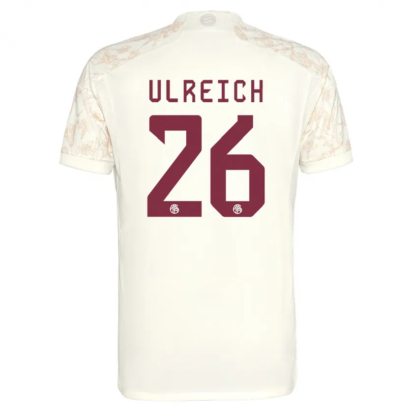 Danxen Niño Camiseta Sven Ulreich #26 Blanquecino Equipación Tercera 2023/24 La Camisa