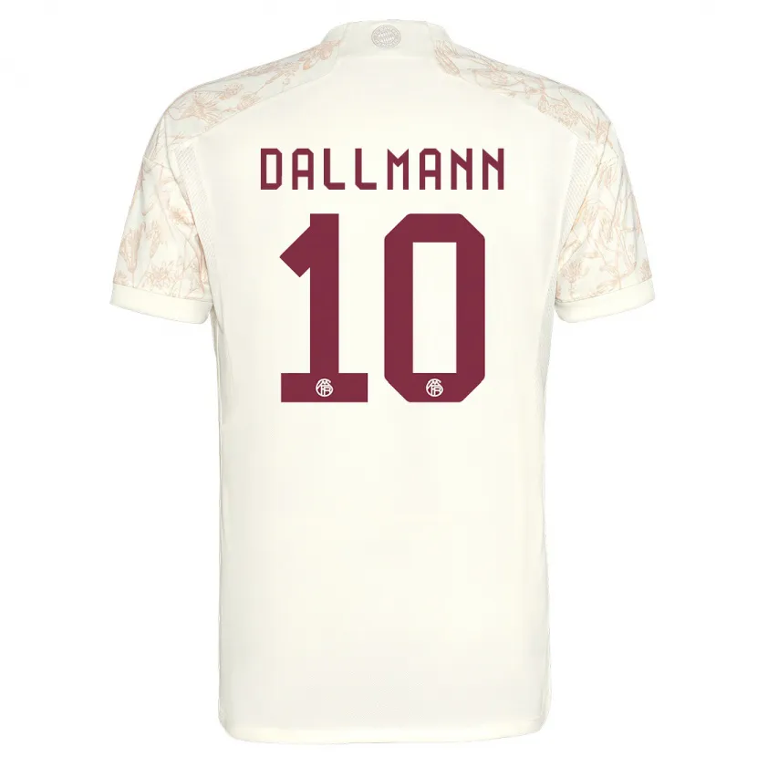 Danxen Niño Camiseta Linda Dallmann #10 Blanquecino Equipación Tercera 2023/24 La Camisa