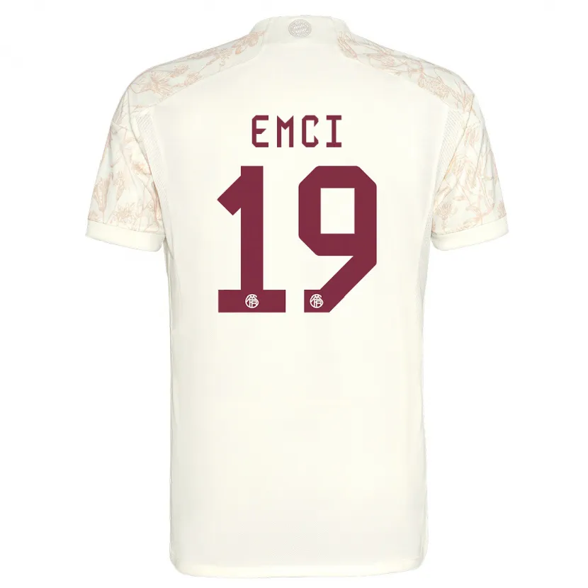 Danxen Niño Camiseta Ben Emci #19 Blanquecino Equipación Tercera 2023/24 La Camisa