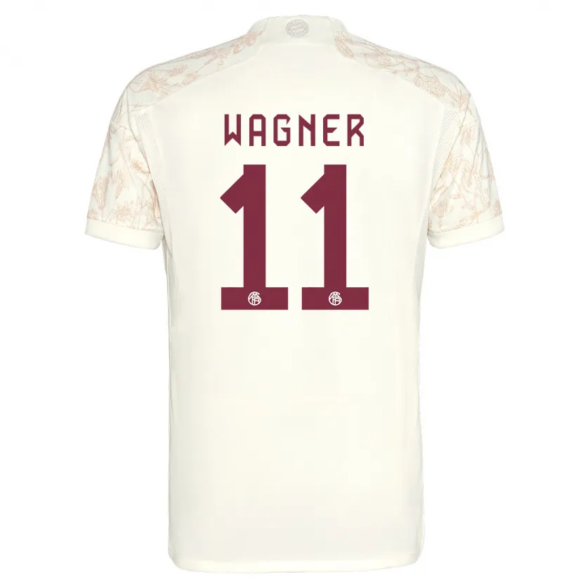 Danxen Niño Camiseta Ricardo Wagner #11 Blanquecino Equipación Tercera 2023/24 La Camisa