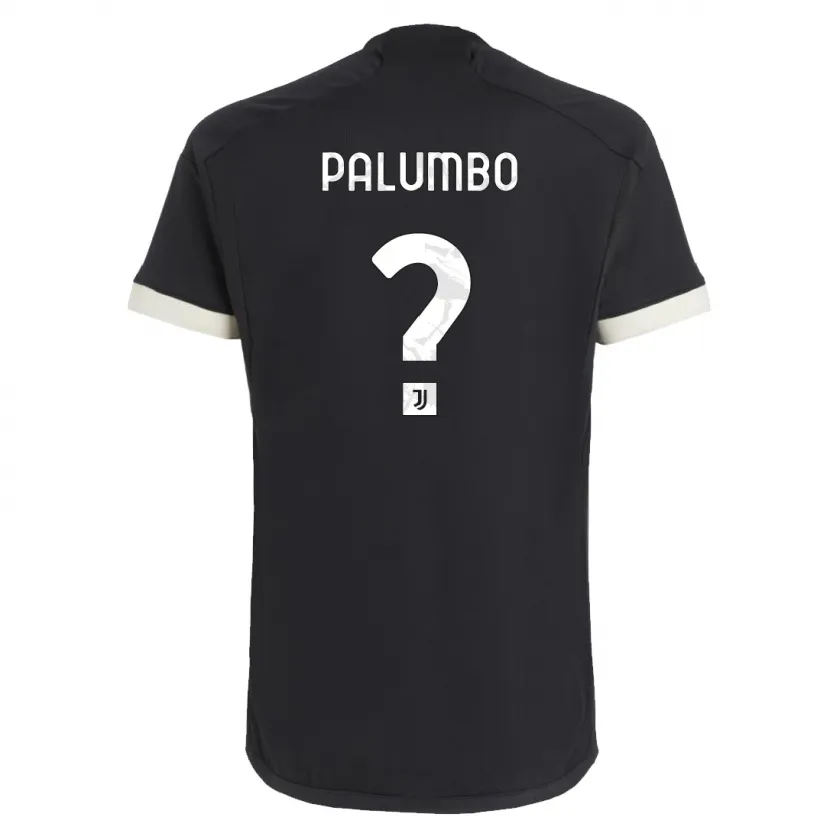 Danxen Niño Camiseta Martin Palumbo #0 Negro Equipación Tercera 2023/24 La Camisa