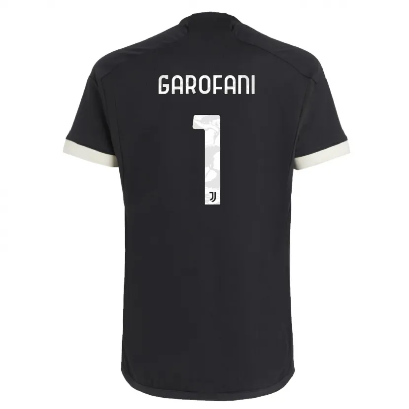 Danxen Niño Camiseta Giovanni Garofani #1 Negro Equipación Tercera 2023/24 La Camisa