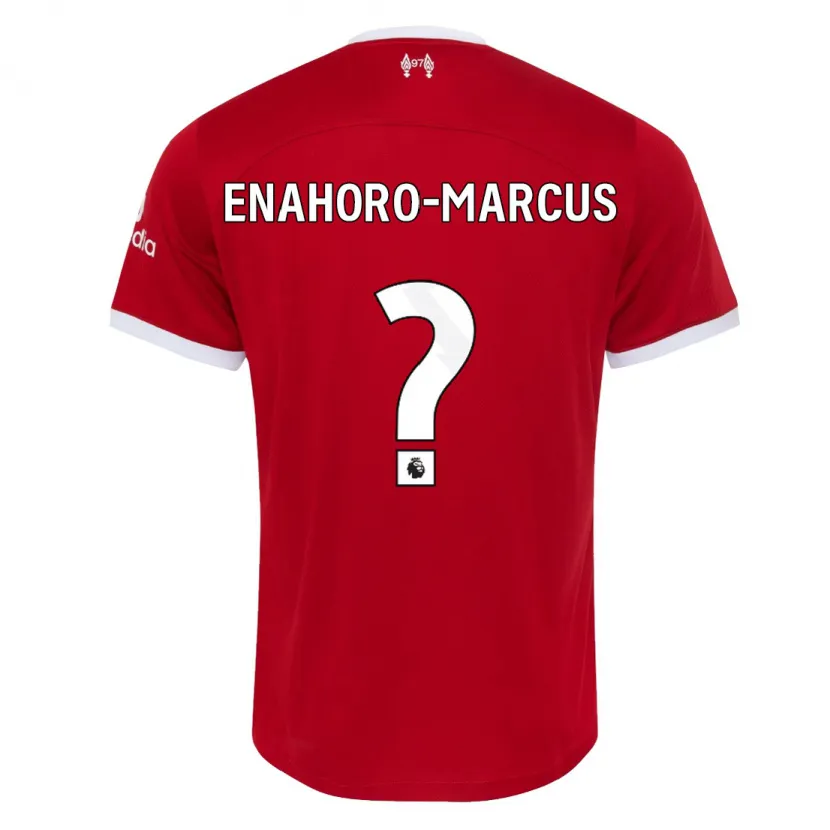 Danxen Hombre Camiseta Louis Enahoro-Marcus #0 Rojo 1ª Equipación 2023/24 La Camisa