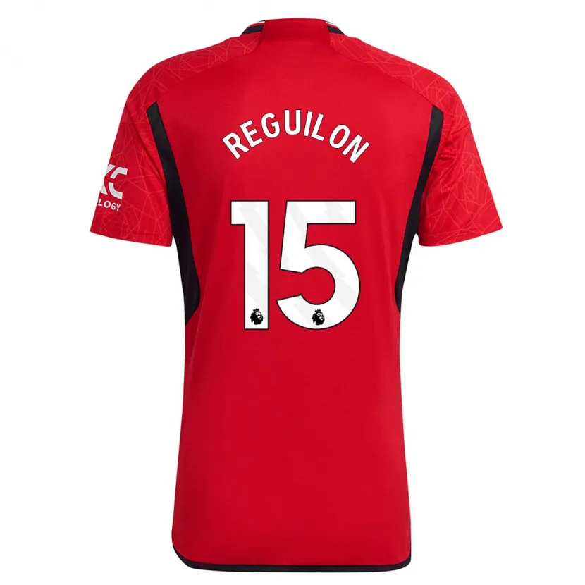 Danxen Hombre Camiseta Sergio Reguilón #15 Rojo 1ª Equipación 2023/24 La Camisa