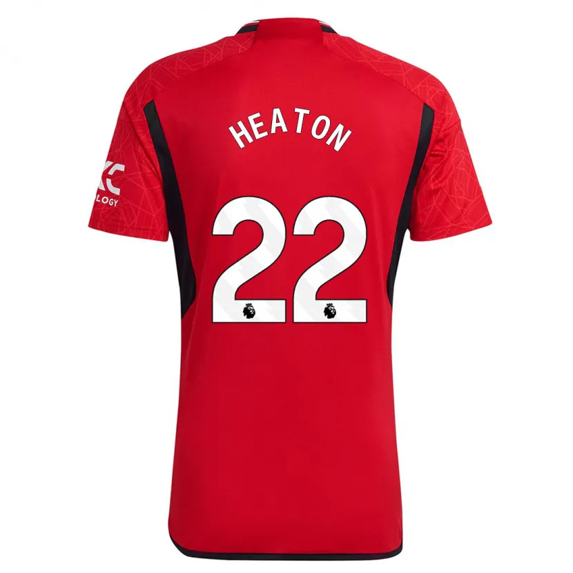 Danxen Hombre Camiseta Tom Heaton #22 Rojo 1ª Equipación 2023/24 La Camisa