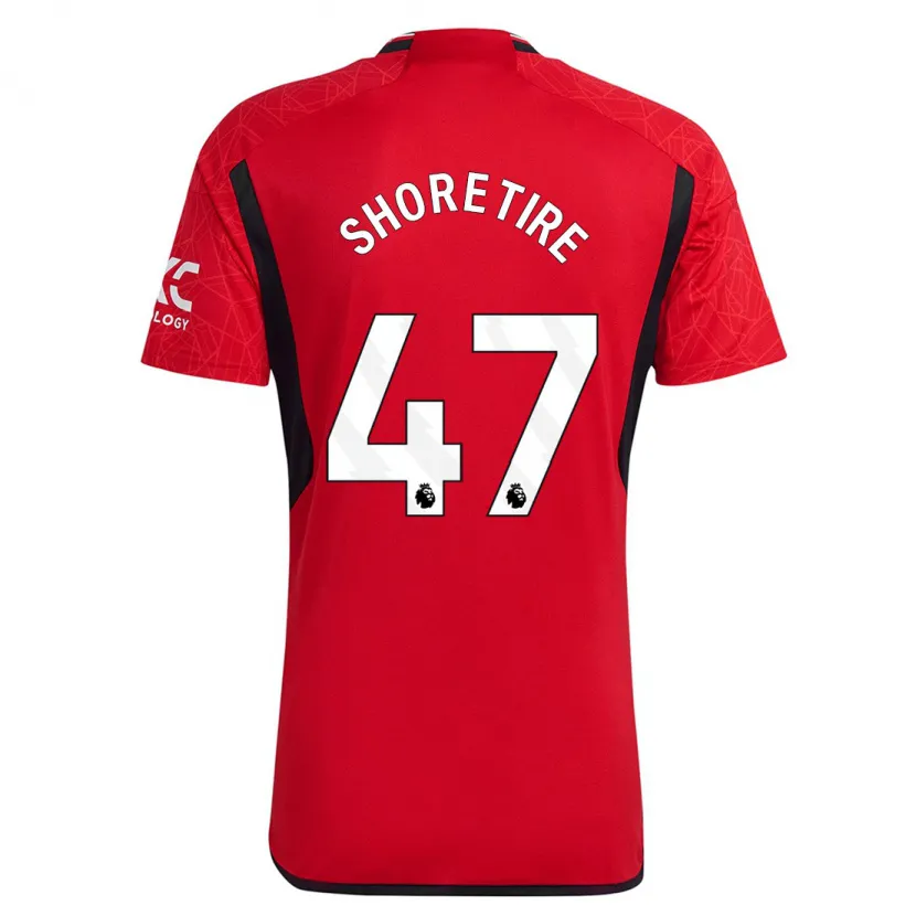 Danxen Hombre Camiseta Shola Shoretire #47 Rojo 1ª Equipación 2023/24 La Camisa