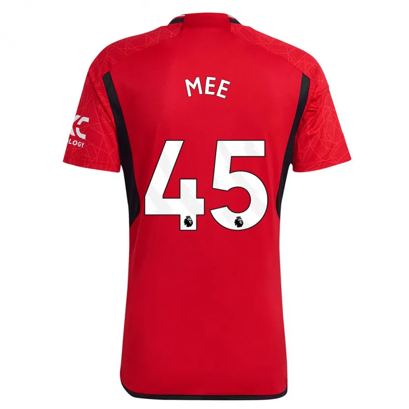 Danxen Hombre Camiseta Dermot Mee #45 Rojo 1ª Equipación 2023/24 La Camisa