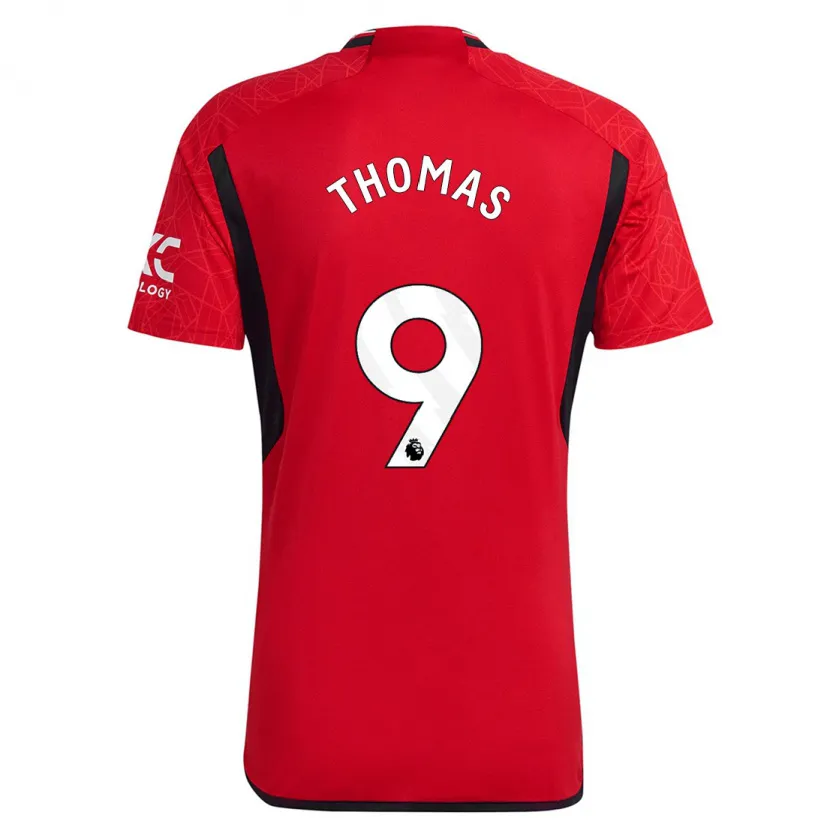 Danxen Hombre Camiseta Martha Thomas #9 Rojo 1ª Equipación 2023/24 La Camisa