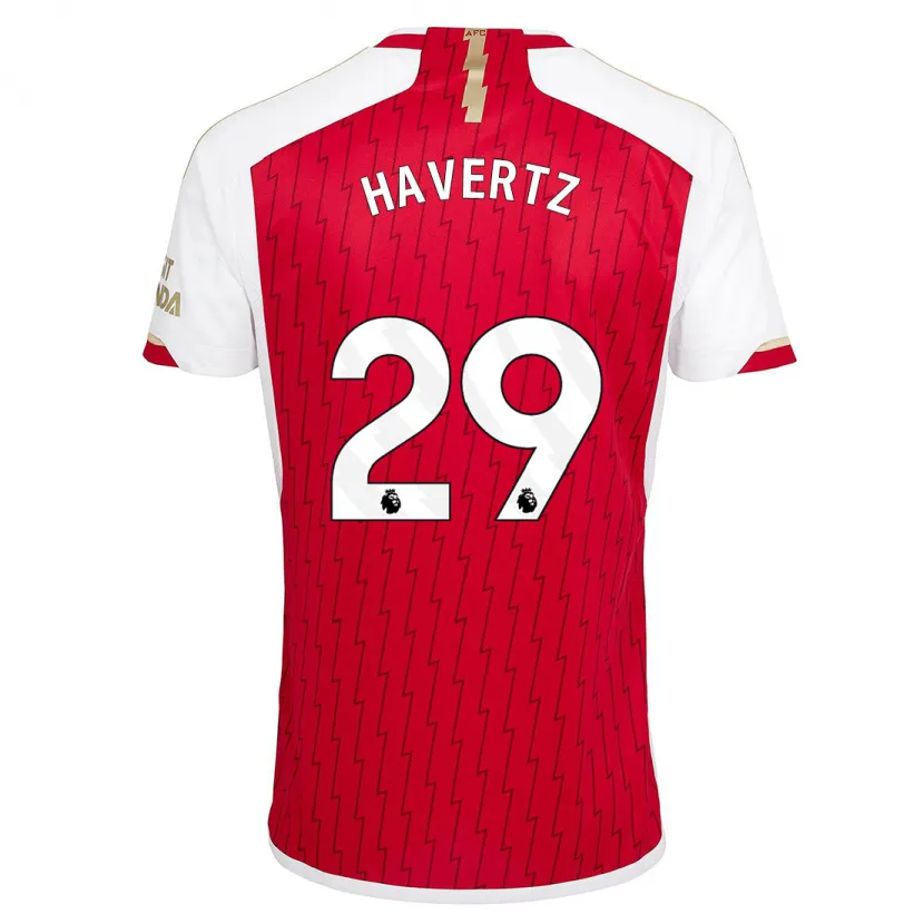 Danxen Hombre Camiseta Kai Havertz #29 Rojo 1ª Equipación 2023/24 La Camisa