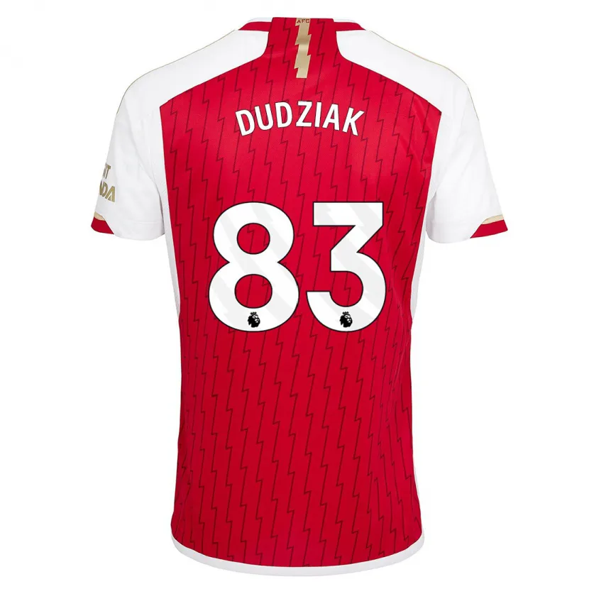 Danxen Hombre Camiseta Harrison Dudziak #83 Rojo 1ª Equipación 2023/24 La Camisa