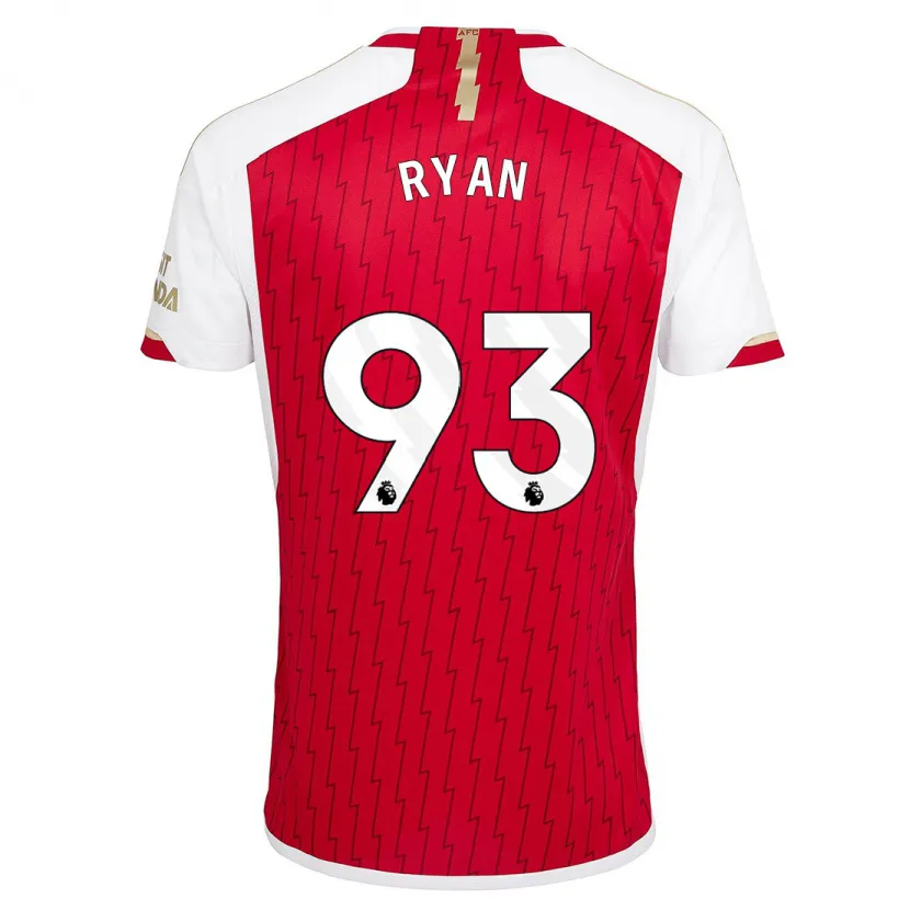 Danxen Hombre Camiseta Kamarni Ryan #93 Rojo 1ª Equipación 2023/24 La Camisa