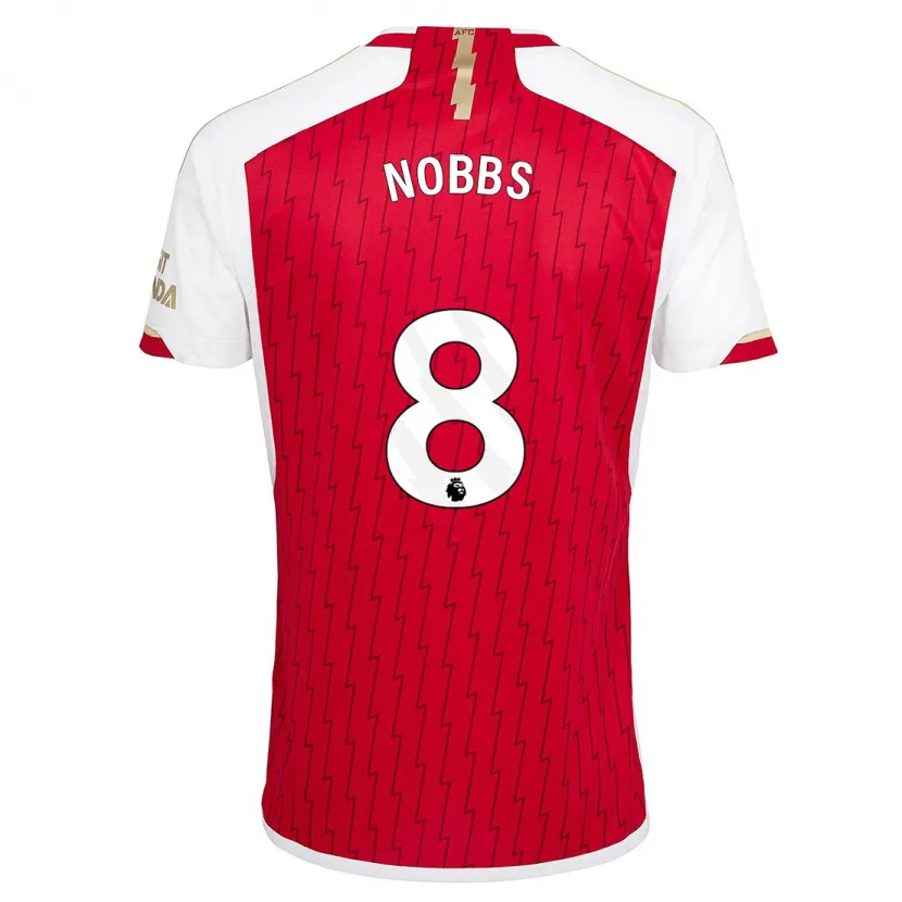 Danxen Hombre Camiseta Nobbs #8 Rojo 1ª Equipación 2023/24 La Camisa