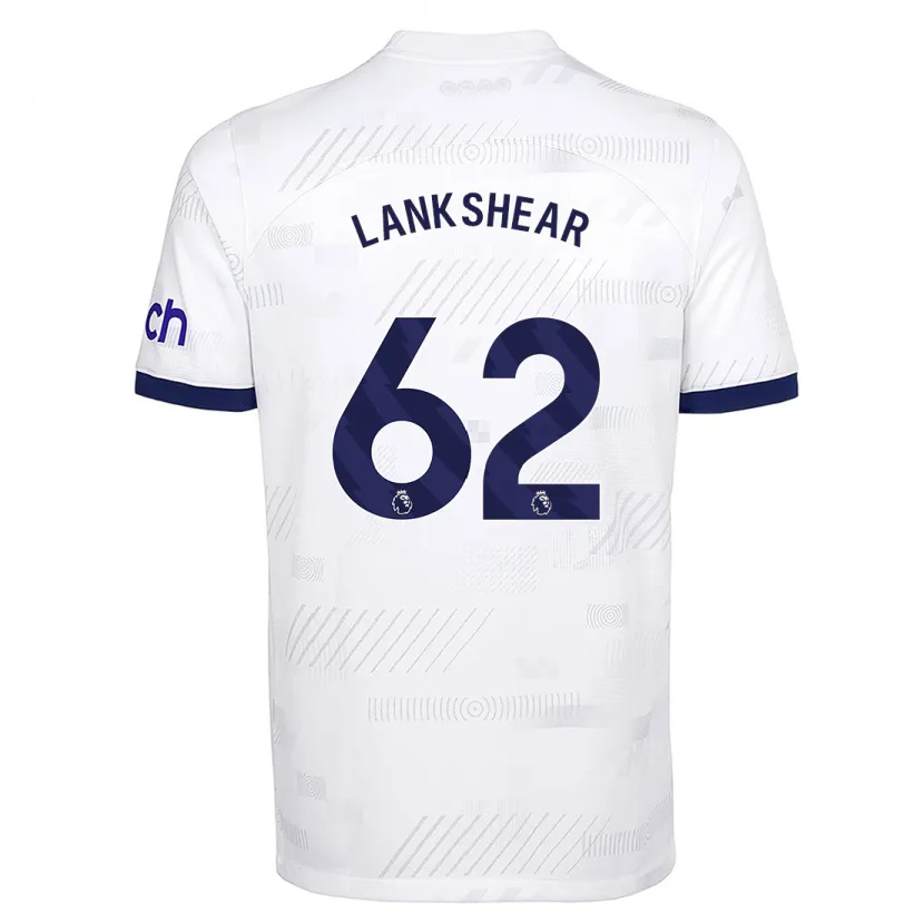 Danxen Hombre Camiseta Will Lankshear #62 Blanco 1ª Equipación 2023/24 La Camisa