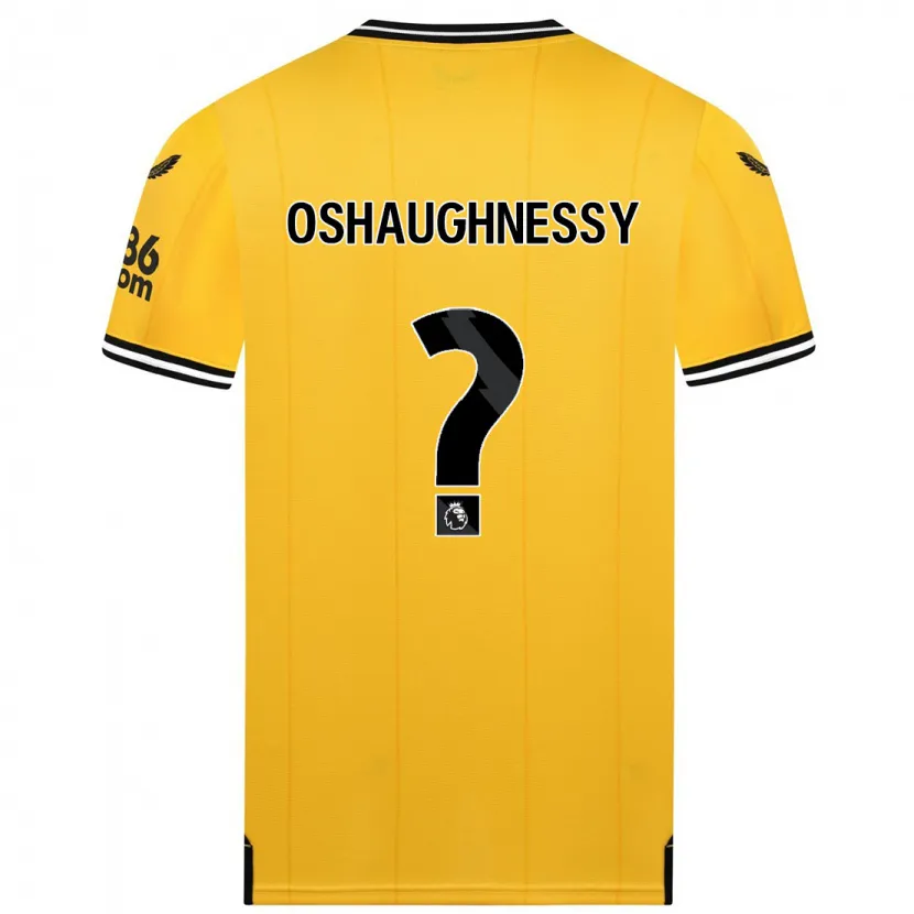 Danxen Hombre Camiseta Joe Oshaughnessy #0 Amarillo 1ª Equipación 2023/24 La Camisa