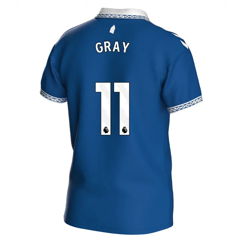 Danxen Hombre Camiseta Demarai Gray #11 Azul Real 1ª Equipación 2023/24 La Camisa