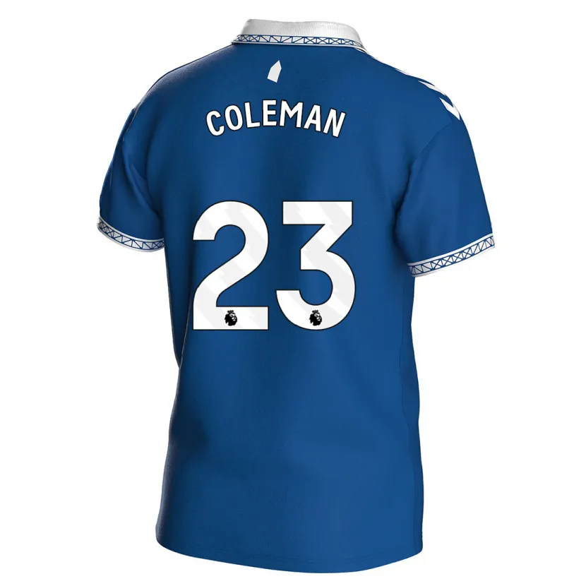 Danxen Hombre Camiseta Seamus Coleman #23 Azul Real 1ª Equipación 2023/24 La Camisa