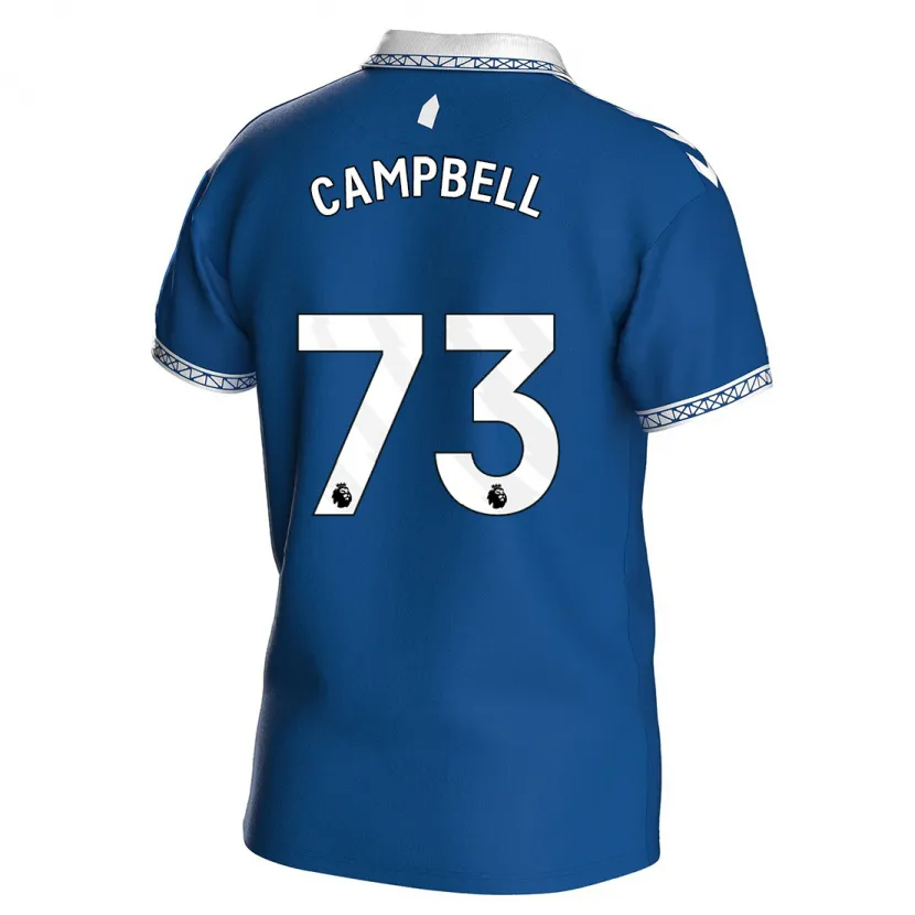 Danxen Hombre Camiseta Elijah Campbell #73 Azul Real 1ª Equipación 2023/24 La Camisa