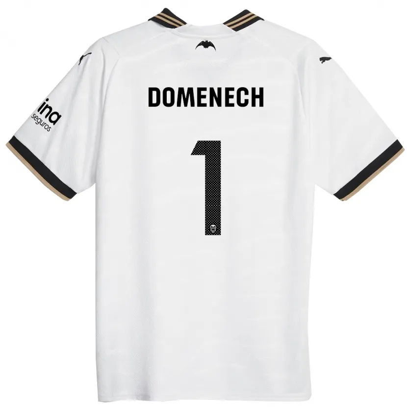 Danxen Hombre Camiseta Jaume Doménech #1 Blanco 1ª Equipación 2023/24 La Camisa