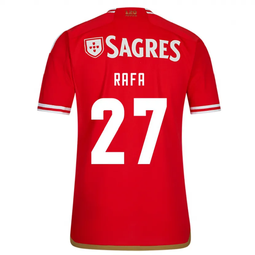 Danxen Hombre Camiseta Rafa #27 Rojo 1ª Equipación 2023/24 La Camisa