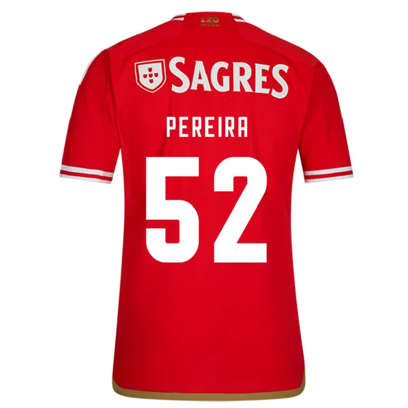 Danxen Hombre Camiseta Henrique Pereira #52 Rojo 1ª Equipación 2023/24 La Camisa