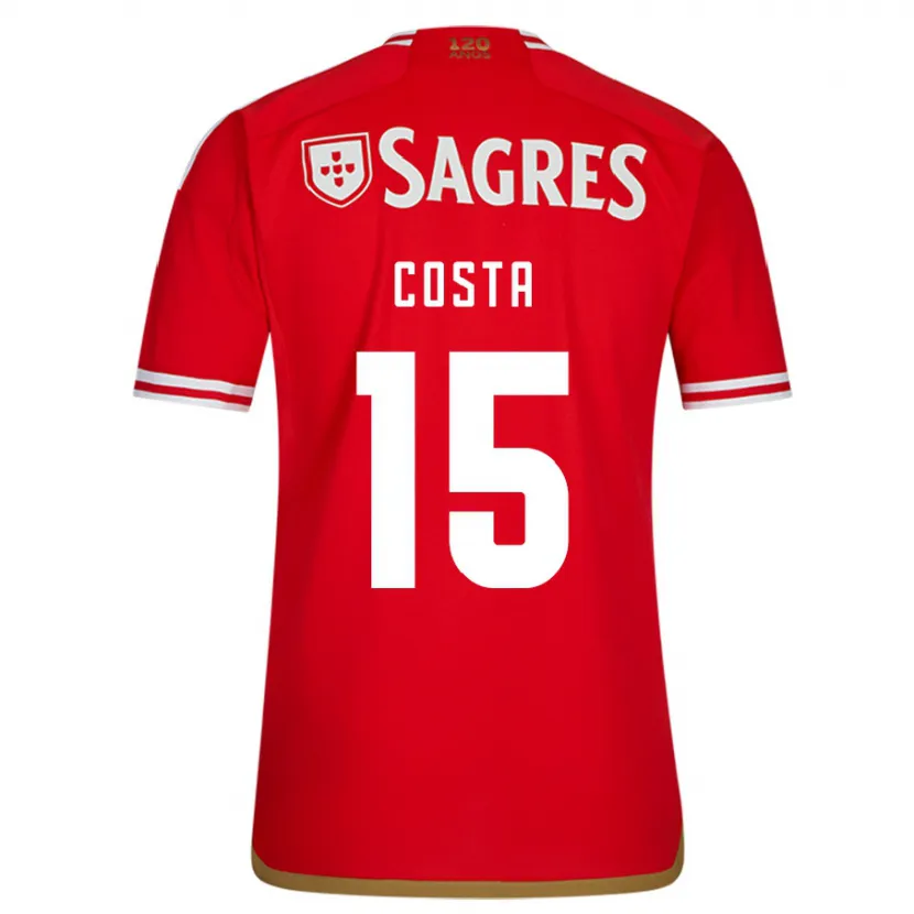 Danxen Hombre Camiseta Carole Costa #15 Rojo 1ª Equipación 2023/24 La Camisa