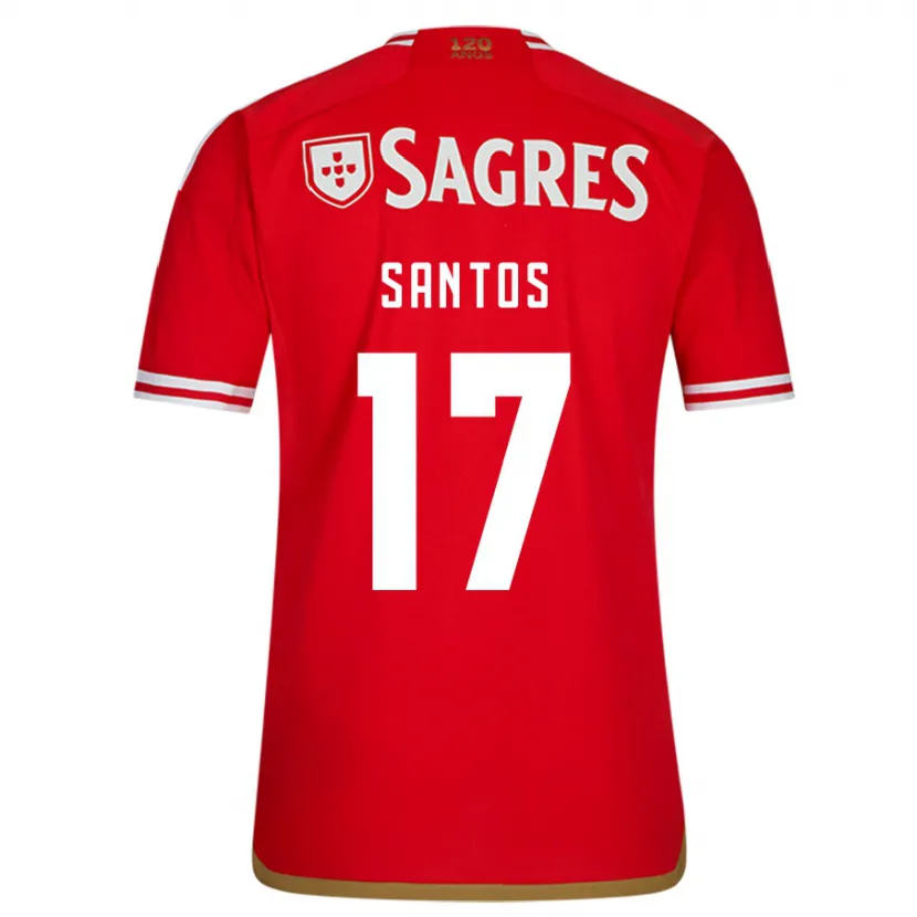 Danxen Hombre Camiseta Daniela Santos #17 Rojo 1ª Equipación 2023/24 La Camisa