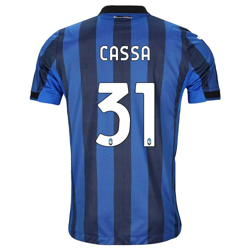 Danxen Hombre Camiseta Federico Cassa #31 Azul Negro 1ª Equipación 2023/24 La Camisa