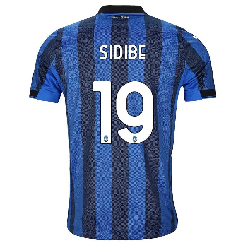 Danxen Hombre Camiseta Alassane Sidibe #19 Azul Negro 1ª Equipación 2023/24 La Camisa