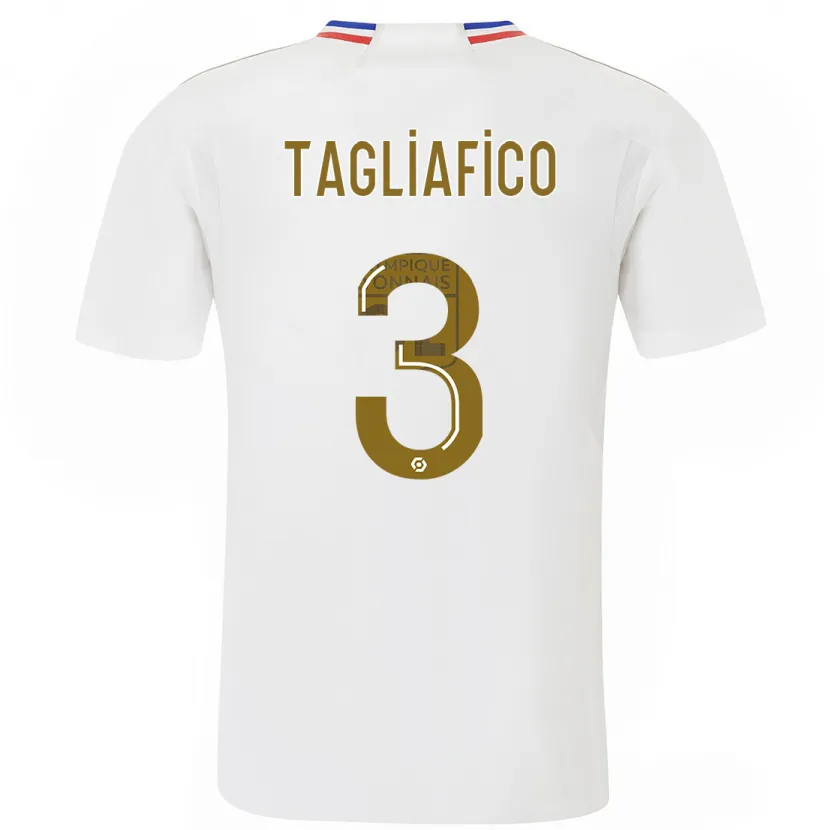 Danxen Hombre Camiseta Nicolás Tagliafico #3 Blanco 1ª Equipación 2023/24 La Camisa