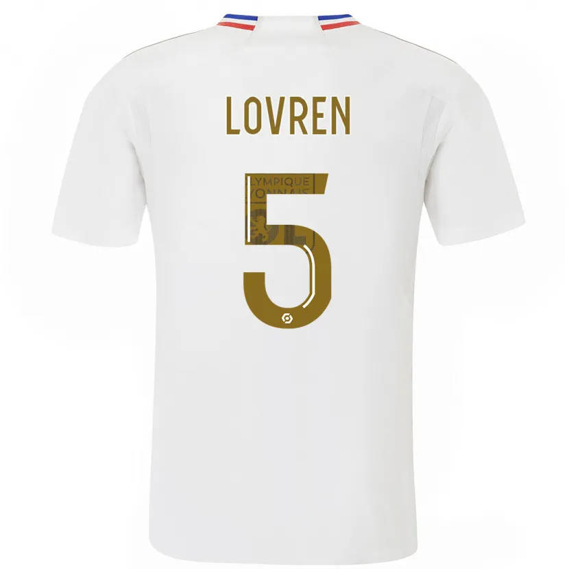 Danxen Hombre Camiseta Dejan Lovren #5 Blanco 1ª Equipación 2023/24 La Camisa