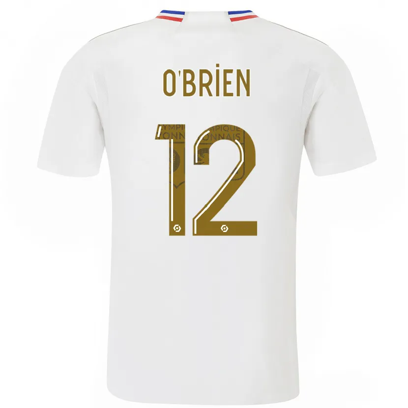 Danxen Hombre Camiseta Jake O'brien #12 Blanco 1ª Equipación 2023/24 La Camisa