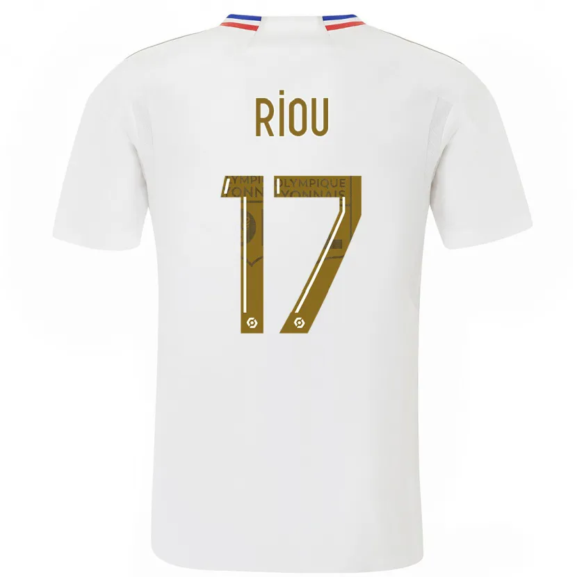 Danxen Hombre Camiseta Rémy Riou #17 Blanco 1ª Equipación 2023/24 La Camisa