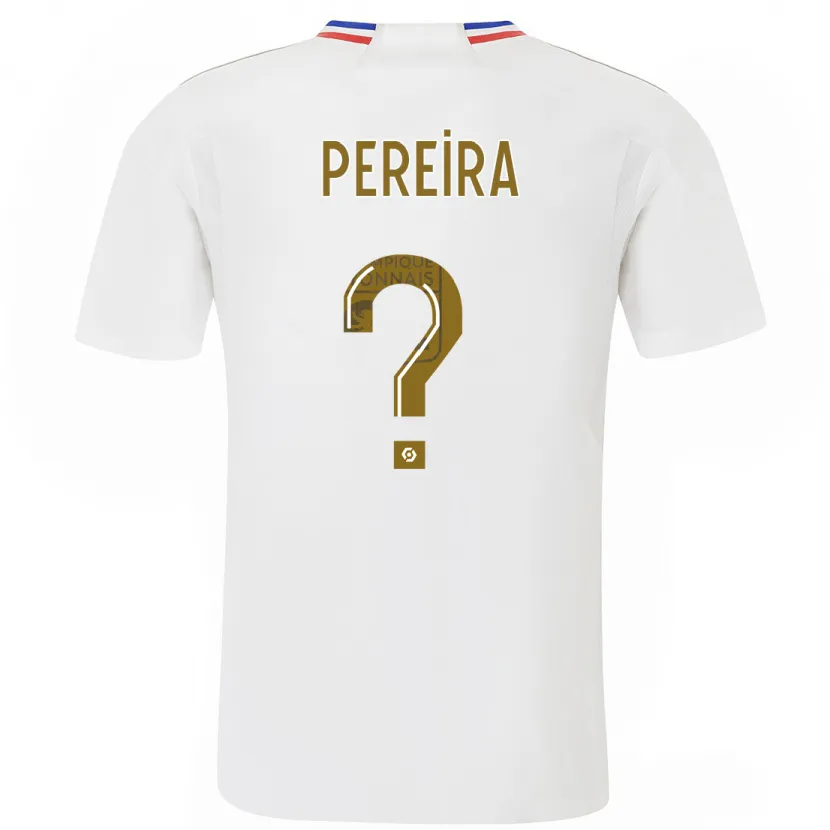 Danxen Hombre Camiseta Matéo Pereira #0 Blanco 1ª Equipación 2023/24 La Camisa