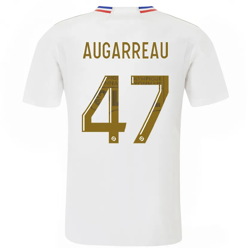 Danxen Hombre Camiseta Sofiane Augarreau #47 Blanco 1ª Equipación 2023/24 La Camisa