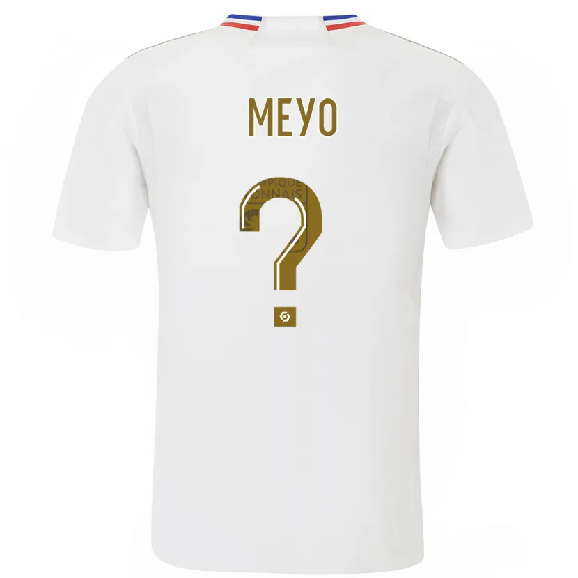 Danxen Hombre Camiseta Bryan Meyo #0 Blanco 1ª Equipación 2023/24 La Camisa