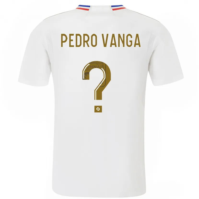 Danxen Hombre Camiseta Emerson Pedro Vanga #0 Blanco 1ª Equipación 2023/24 La Camisa