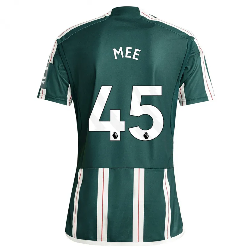 Danxen Hombre Camiseta Dermot Mee #45 Verde Oscuro 2ª Equipación 2023/24 La Camisa