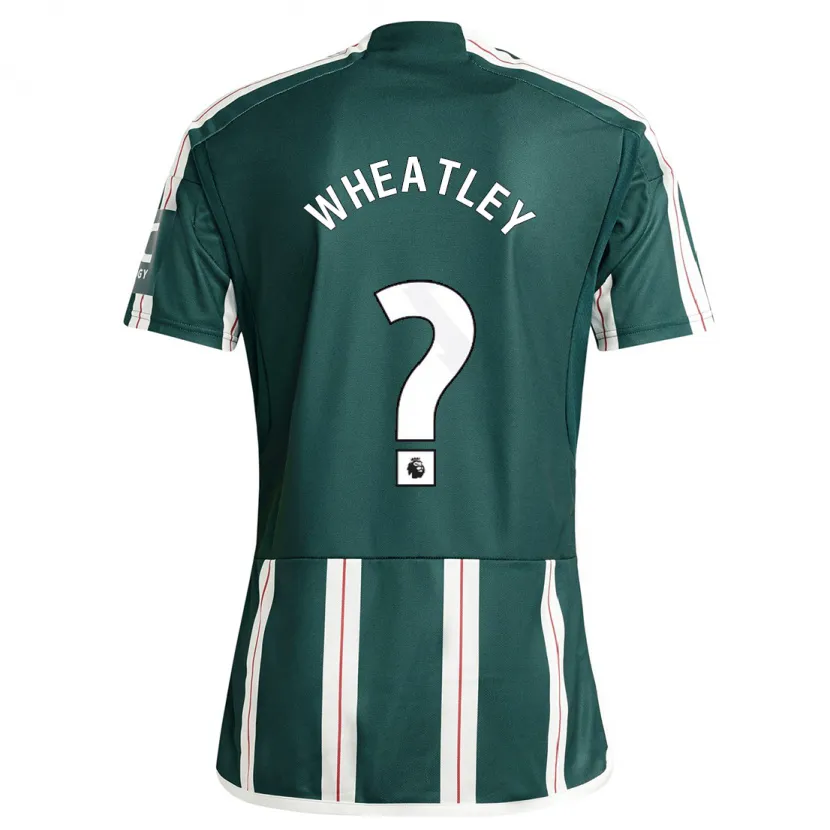 Danxen Hombre Camiseta Ethan Wheatley #0 Verde Oscuro 2ª Equipación 2023/24 La Camisa