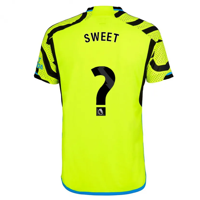 Danxen Hombre Camiseta Will Sweet #0 Amarillo 2ª Equipación 2023/24 La Camisa