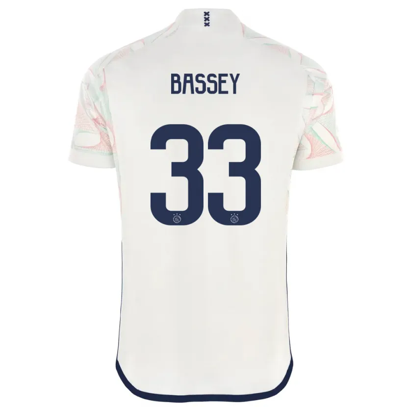 Danxen Hombre Camiseta Calvin Bassey #33 Blanco 2ª Equipación 2023/24 La Camisa