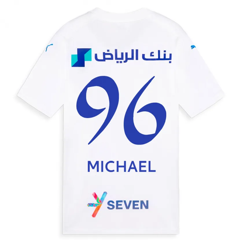 Danxen Hombre Camiseta Michael #96 Blanco 2ª Equipación 2023/24 La Camisa