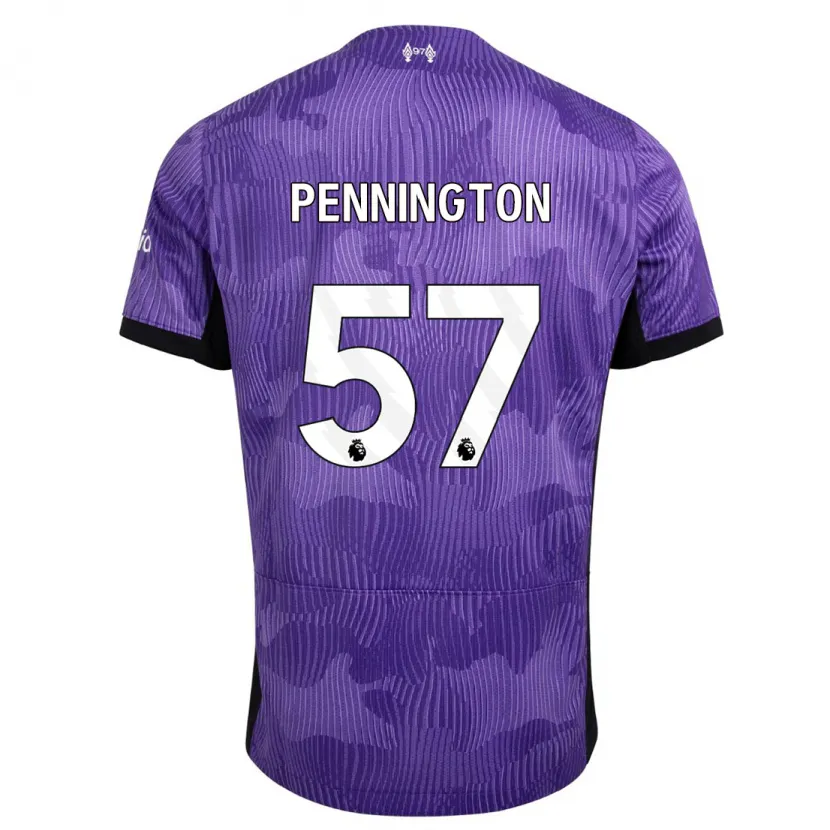 Danxen Hombre Camiseta Cody Pennington #57 Púrpura Equipación Tercera 2023/24 La Camisa