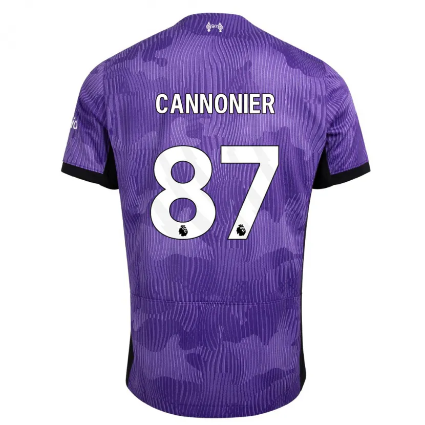 Danxen Hombre Camiseta Oakley Cannonier #87 Púrpura Equipación Tercera 2023/24 La Camisa