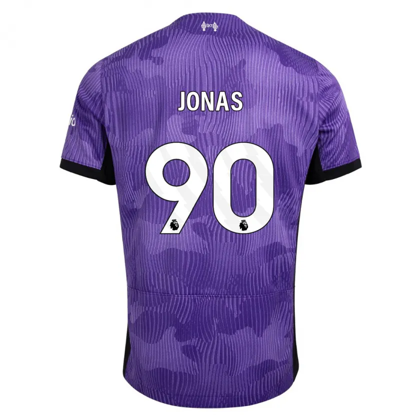 Danxen Hombre Camiseta Lee Jonas #90 Púrpura Equipación Tercera 2023/24 La Camisa