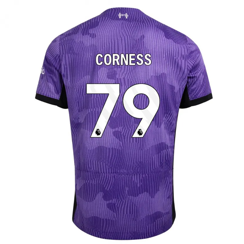 Danxen Hombre Camiseta Dominic Corness #79 Púrpura Equipación Tercera 2023/24 La Camisa