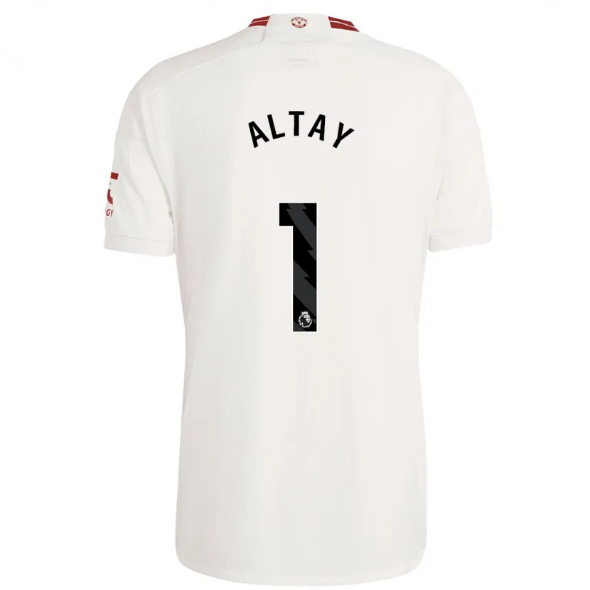 Danxen Hombre Camiseta Altay Bayindir #1 Blanco Equipación Tercera 2023/24 La Camisa