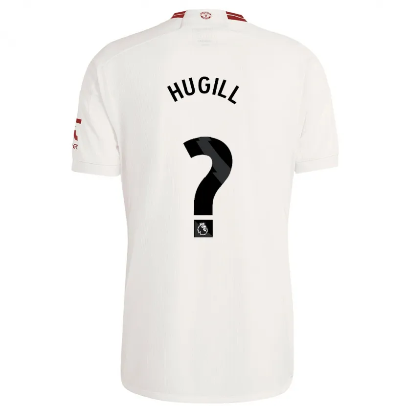 Danxen Hombre Camiseta Joe Hugill #0 Blanco Equipación Tercera 2023/24 La Camisa