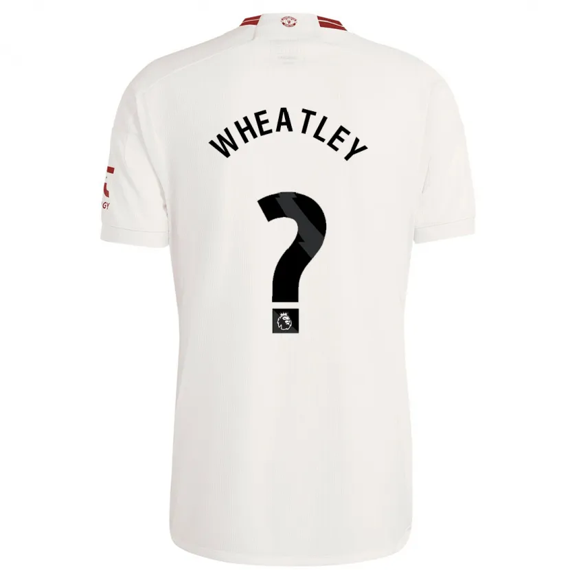 Danxen Hombre Camiseta Ethan Wheatley #0 Blanco Equipación Tercera 2023/24 La Camisa