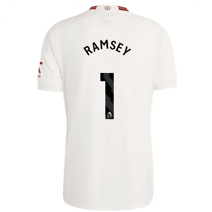 Danxen Hombre Camiseta Emily Ramsey #1 Blanco Equipación Tercera 2023/24 La Camisa